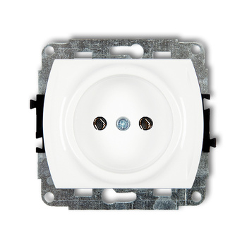 KARLIK TREND GP-1 Mechanizm gniazda pojedynczego bez uziemienia 2P (bez przesłon torów prądowych)