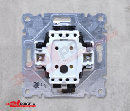 Hager lumina wl0020 łącznik schodowy uniwersalny