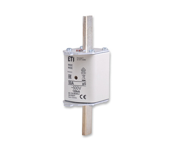 ETI 004185231 Wkładka topikowa NH2C gG 50A/500V 004185231