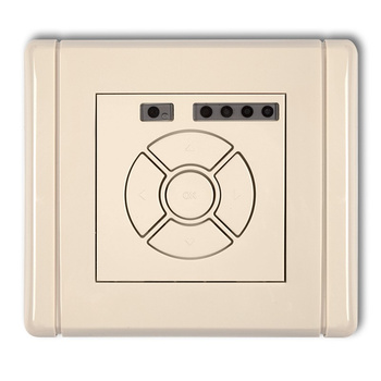 KARLIK FLEXI 1FSR-6 Elektroniczny sterownik roletowy (przycisk centralny/dodatkowy)