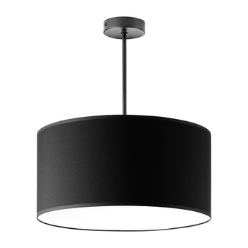 ROLLO lampa wisząca, moc max. 1x60W, czarna, krótka