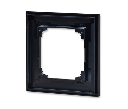 Kontakt simon 55 line tr1/149 ramka pojedyncza 1-krtona czarny mat