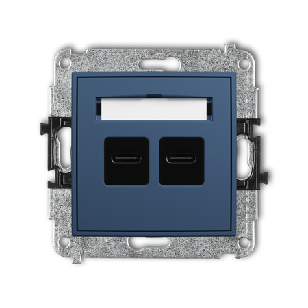 KARLIK MINI 64MCUSB-7 Mechanizm ładowarki USB podwójnej 2xUSB C, 20W max.