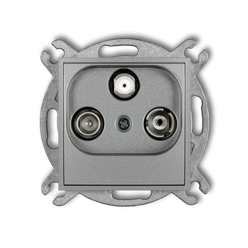 KARLIK ICON 7IGM  Gniazdo abonenckie RTV-SAT końcowego multimedialnego (Internet)