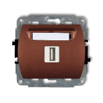 KARLIK TREND 9GUSB-5  Gniazdo pojedyńcze  USB A-A 3.0