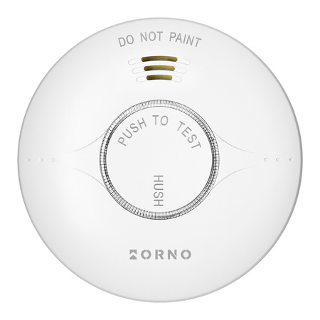 Bateryjny czujnik dymu, wbudowana bateria, żywotność sensora i baterii 10 lat