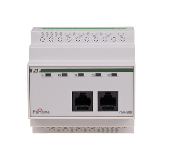 F&F 8-kanalowy moduł czujników temperatury przewodowego F&Home