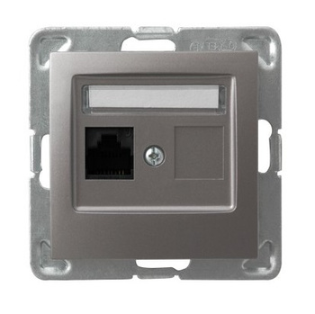 Ospel impresja GPK-1Y/K/m/23 Gniazdo komputerowe pojedyncze kat. 5e MMC