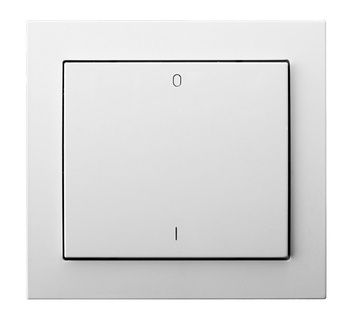 OSPEL KIER ŁP-11W/00 Łącznik dwubiegunowy biały