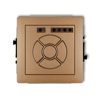 KARLIK DECO 8DSR-2 Elektroniczny sterownik roletowy (sterowanie lokalne i pilotem)