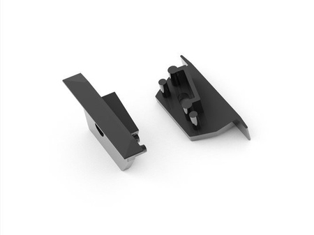 Zaślepka DIAGONAL14 z otworem czarny