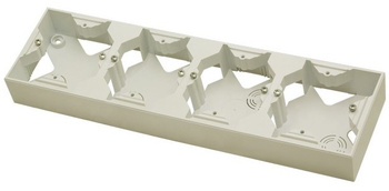 Ospel as PNP-4G/27 Puszka instalacyjna do serii As poczwórna