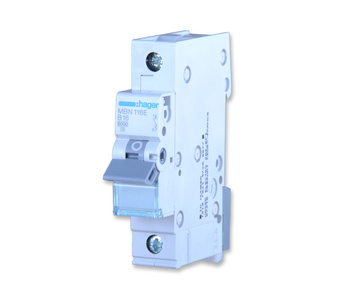 Hager mbn116e wyłącznik nadprądowy 1p b16a