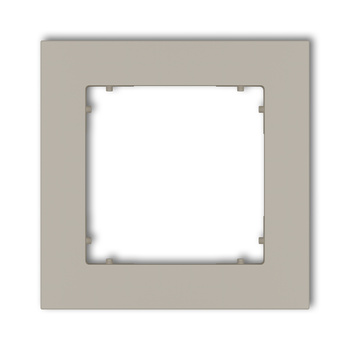 KARLIK MINI 60MR-1 Ramka uniwersalna pojedyncza kwadratowa z tworzywa