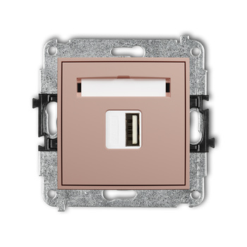 KARLIK ICON 62ICUSB-1 Mechanizm ładowarki USB pojedynczej USB A, 5W max., 5V, 1A