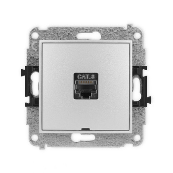 KARLIK MINI 7MGKBO-11  Gniazdo komputerowe pojedyńcze  1xRJ45
