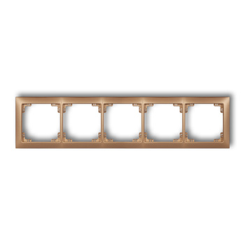 KARLIK DECO 8DRSO-5 Ramka uniwersalna pięciokrotna z tworzywa DECO Soft