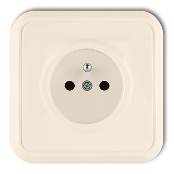 KARLIK LIZA 1GPT-1z  Gniazdo pojedyncze z uziemieniem 2P+Z