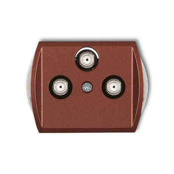 KARLIK TREND 9GMU  Gniazdo multimedialne 3F DATA (UPC)