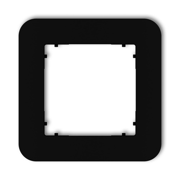 KARLIK MINI 12MRTZ-1 Ramka uniwersalna pojedyncza zaokrąglona z tworzywa