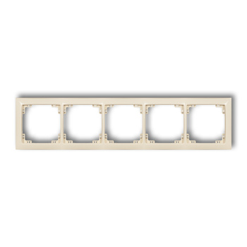 KARLIK DECO 1DRSO-5 Ramka uniwersalna pięciokrotna z tworzywa DECO Soft