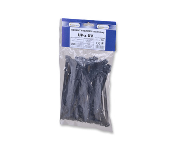 EP OPATÓWEK Uchwyt Paskowy Zaciskowy UP-z fi 38 UV 95mm czarny