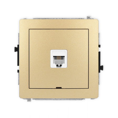 KARLIK DECO 29DGTBO-1  Gniazdo telefoniczne pojedyńcze  1xRJ11