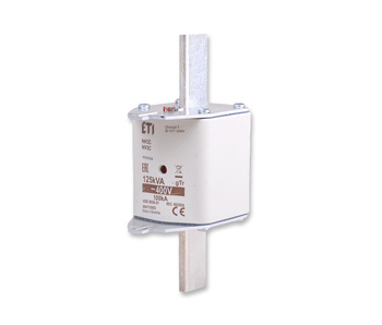 ETI 004115403 Wkładka topikowa NH3C gTr 180A/400V 125kVA 004115403