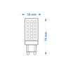ŻARÓWKA G9 LED SMD WW 12W 800lm 3Y 4052