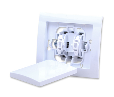 OSPEL KIER ŁP-1W/00 Łącznik jednobiegunowy biały