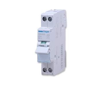 Hager SBN225 Modułowy rozłącznik izolacyjny 2P 25A 230V