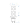 ŻARÓWKA G9 LED SMD CW 5,5W 600lm 3Y 4410 FF