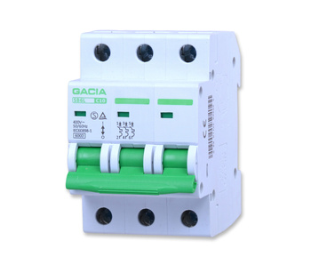 Gacia wyłącznik nadmiarowoprądowy c 3p 10as b6l c