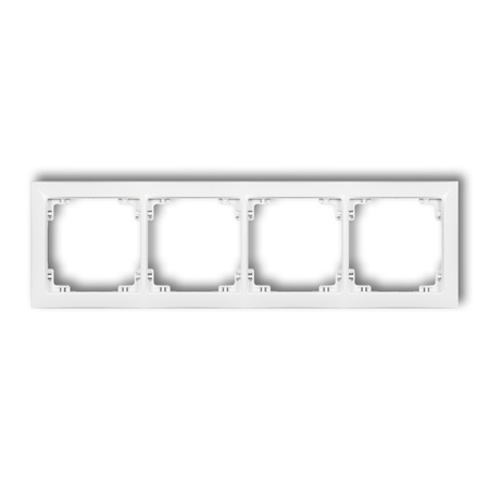 KARLIK DECO 25DRSO-4 Ramka uniwersalna poczwórna z tworzywa DECO Soft