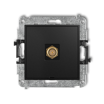 KARLIK ICON 12IGFBO-1.1  Gniazdo antenowe pojedyńcze  typu F (SAT) pozłacany