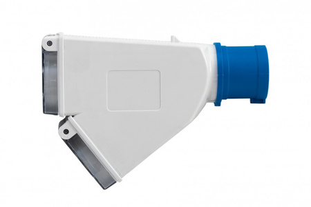 F-ELEKTRO 73115 Adapter kempingowy wtyk 16/3 gniazdo 2x230V