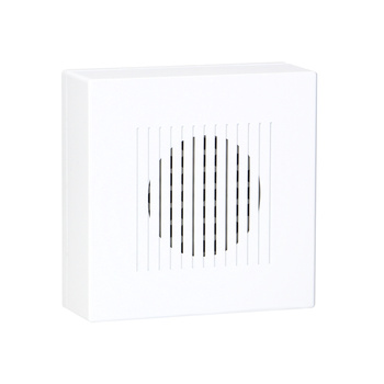 Dzwonek przewodowy elektroniczny jednotonowy RINGIL MINI AC, 230V, śnieżnobiały