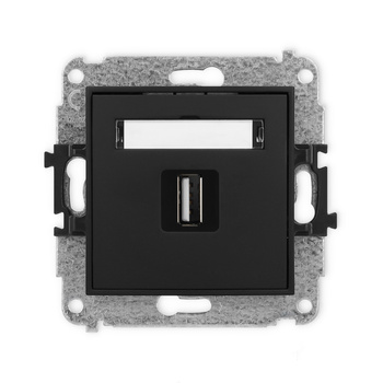 KARLIK MINI 12MGUSB-1  Gniazdo pojedyńcze  USB A-A 2.0
