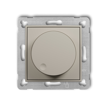 KARLIK ICON 60IRO-3 Mechanizm elektronicznego regulatora oświetlenia przyciskowo-obrotowego do współpracy z zasilaczami sterowanymi napięciem 1–10 V