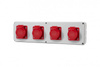 F-ELEKTRO F3.0433 Roz. HORIZONTAL B 2x16/5, 2x32/5