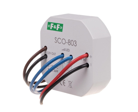 F&F Ściemniacz LED 12V SCO-803 , ściemniacz do ledów