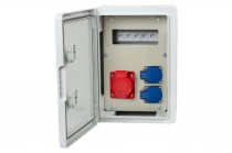 F-ELEKTRO Rozdzielnica budowlana RB-250 8M 16A 5p, 2x230V F3.0538