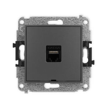KARLIK MINI 28MGKBO-7  Gniazdo komputerowe pojedyńcze  1xRJ45
