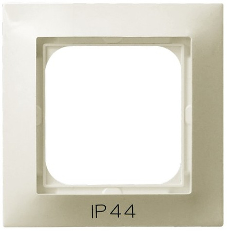 OSPEL IMPRESJA RH-1Y/27 Ramka pojedyncza do łączników IP-44