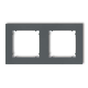 KARLIK MINI 28MR-2 Ramka uniwersalna podwójna z tworzywa