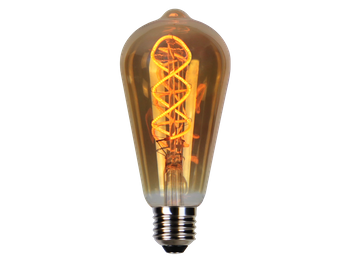 LED line PRIME żarówka LED E27 4W 1800K 210lm 220-240V FILAMENT ST64 RETRO VINTAGE ZŁOTA ŚCIEMNIALNA