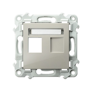 OSPEL SZAFIR GPK-1Z/p/83 Obudowa gniazda pojedynczego Keystone prosta