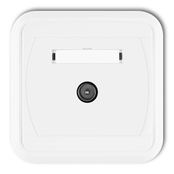 KARLIK LIZA GTV-1L  Gniazdo antenowe pojedyncze TV