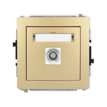 KARLIK DECO 29DGBNC-1  Gniazdo pojedyńcze  BNC