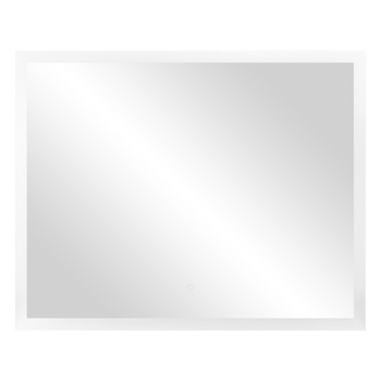 Lustro prostokątne poziome LED 100x80 cm (z wbudowanym włącznikiem, bez marginesu, 4000K)